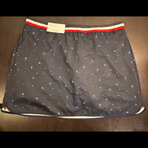 Lady Hagan Pull On Athletic Golf Skort​ Skirt Stars Red White Blue Size XL - NWT - Picture 4 of 15
